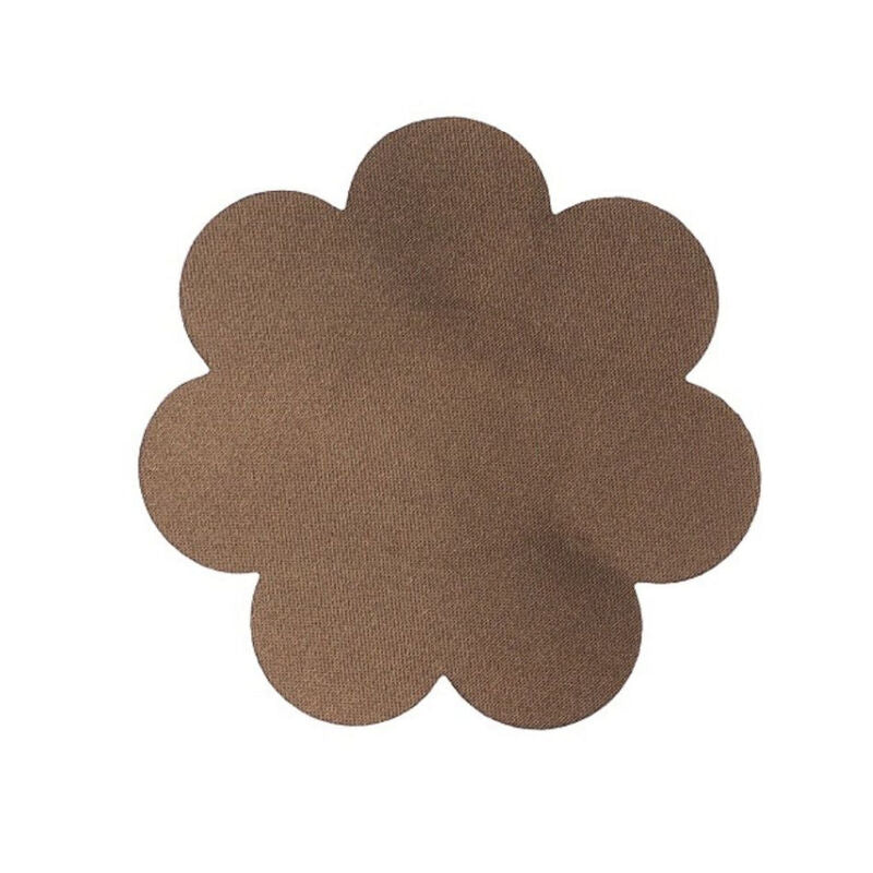 BYE-BRA - BODY TAPE 5 M X 6.5 CM + 3 PAIRS OF NIPPLE COVERS BROWN - Amore24