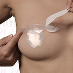 BYE-BRA - BREASTS ENHANCER + NIPPLE COVERS SILK CUP F/H - Amore24