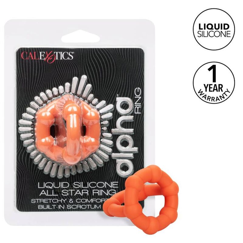 CALEXOTICS - ALPHA ALL STAR RING ORANGE - Amore24