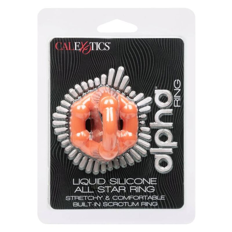 CALEXOTICS - ALPHA ALL STAR RING ORANGE - Amore24