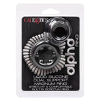 CALEXOTICS - ALPHA DUAL MAGNUM RING BLACK - Amore24