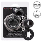 CALEXOTICS - ALPHA DUAL MAGNUM RING BLACK - Amore24