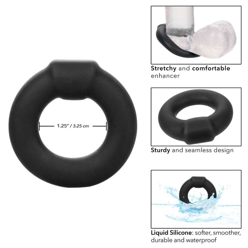CALEXOTICS - ALPHA OPTIMUM RING BLACK - Amore24