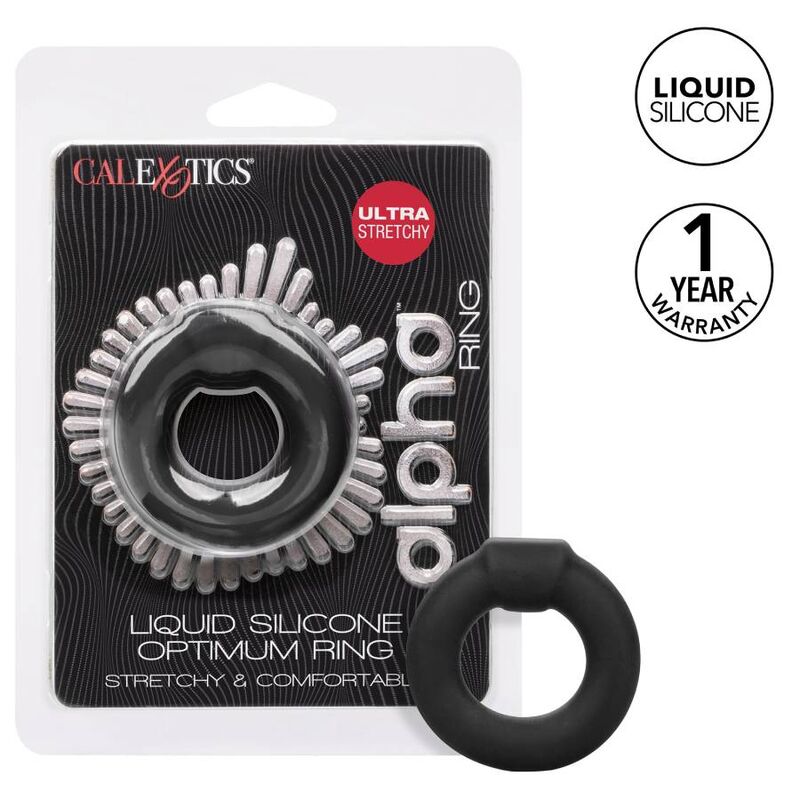 CALEXOTICS - ALPHA OPTIMUM RING BLACK - Amore24