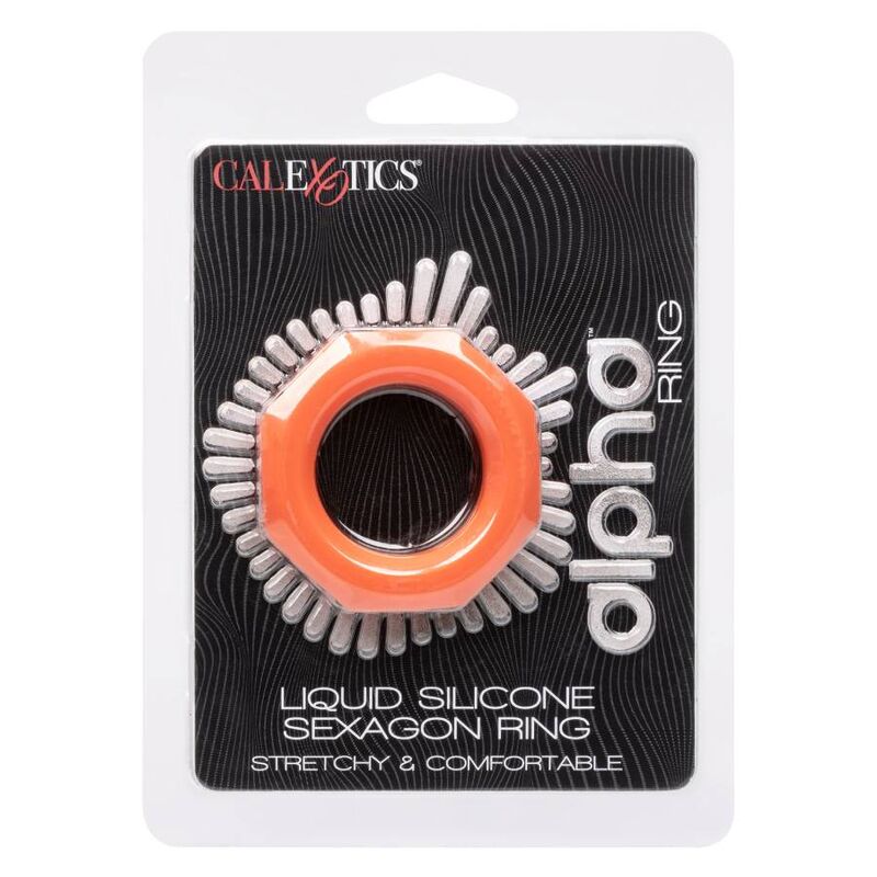 CALEXOTICS - ALPHA SEXAGON RING ORANGE - Amore24