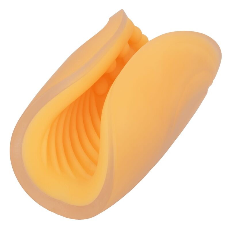 CALEXOTICS - BEADED GRIP MASTURBATOR ORANGE - Amore24