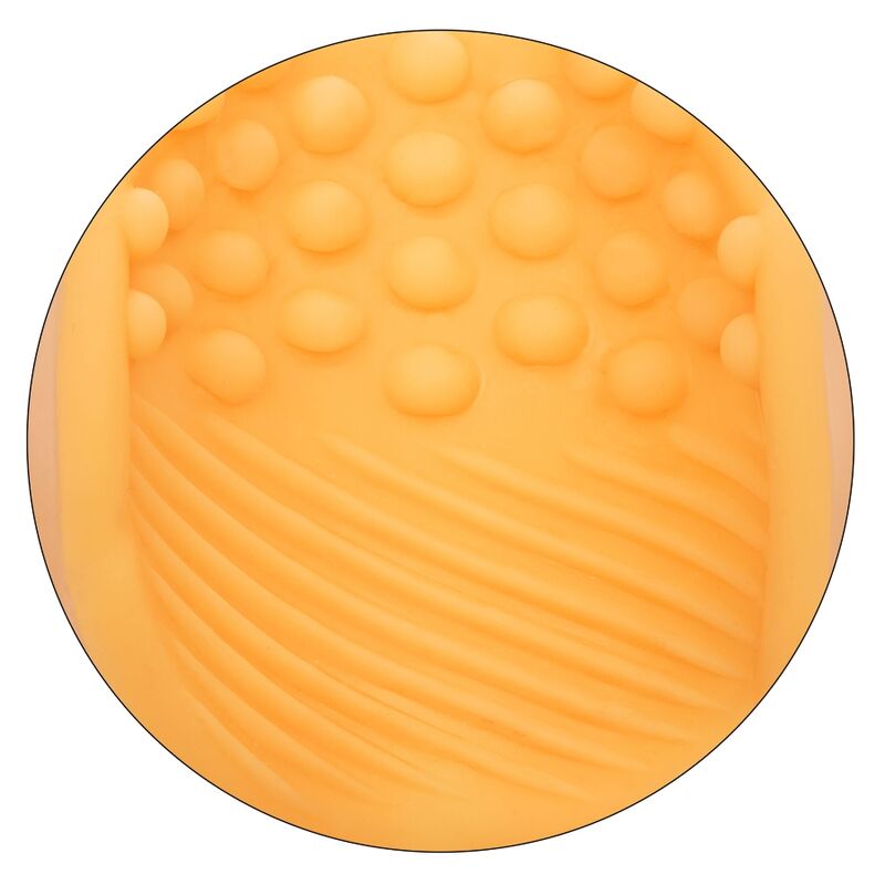 CALEXOTICS - BEADED GRIP MASTURBATOR ORANGE - Amore24