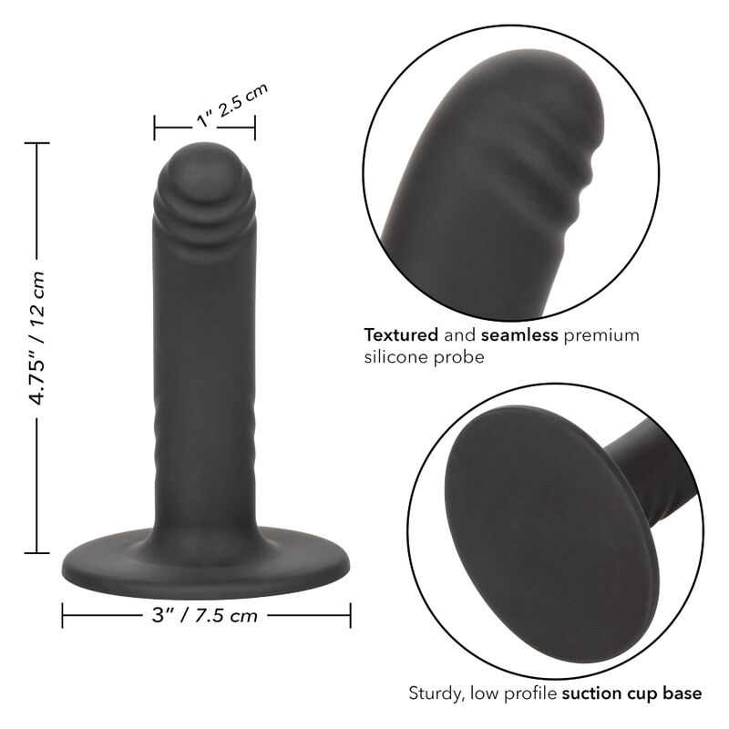 CALEXOTICS - BOUNDLESS DILDO 12 CM COMPATIBLE WITH HARNESS - Amore24