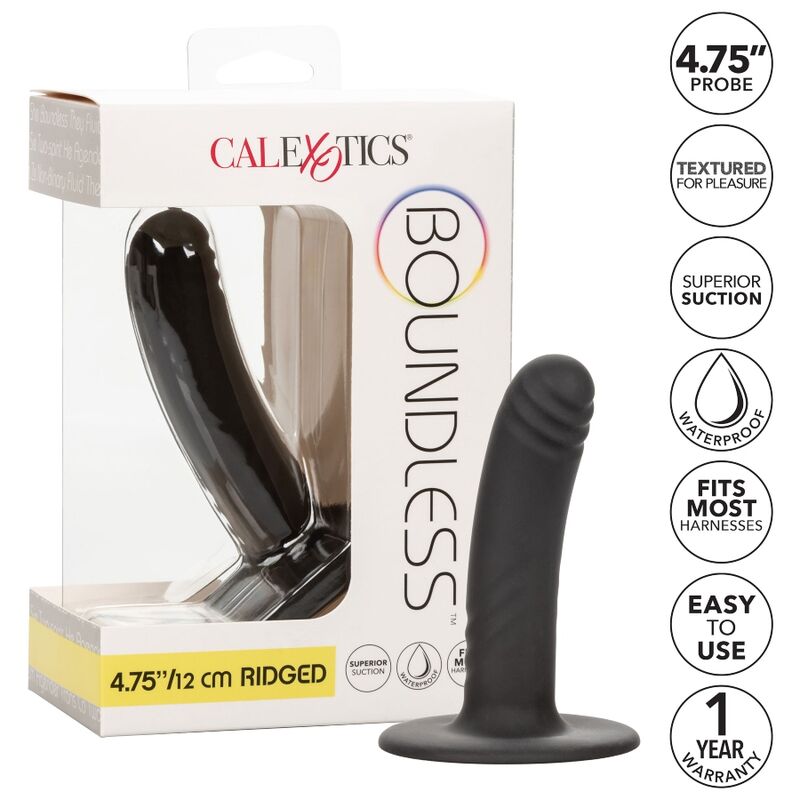CALEXOTICS - BOUNDLESS DILDO 12 CM COMPATIBLE WITH HARNESS - Amore24