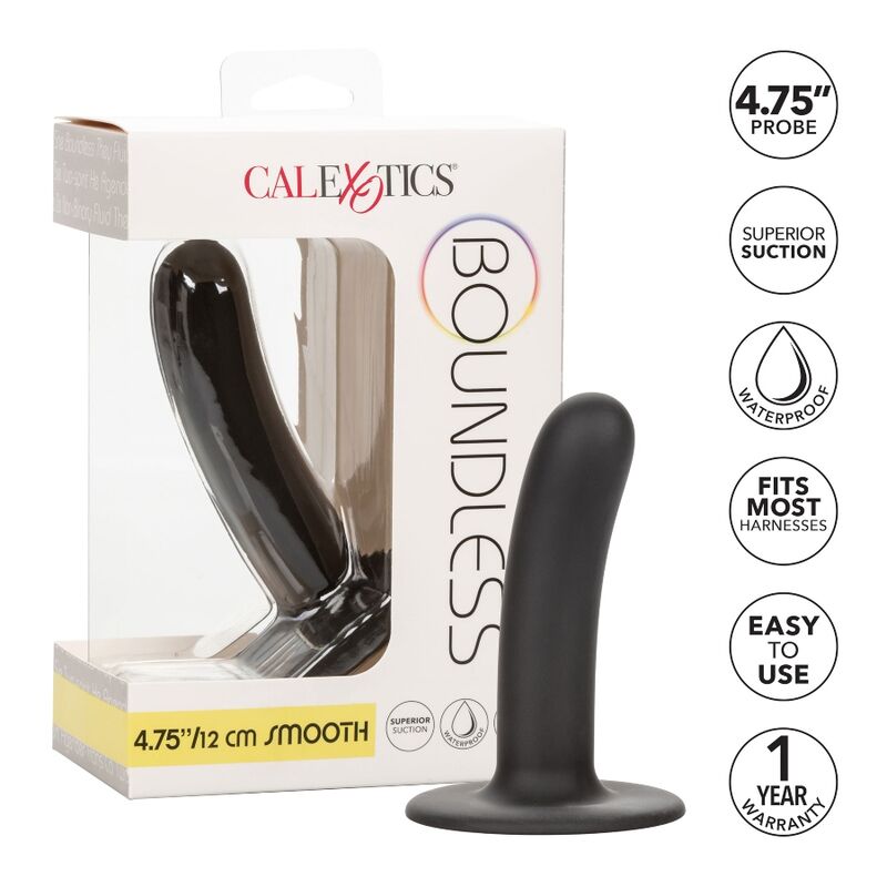 CALEXOTICS - BOUNDLESS DILDO 12 CM HARNESS COMPATIBLE SMOOTH - Amore24