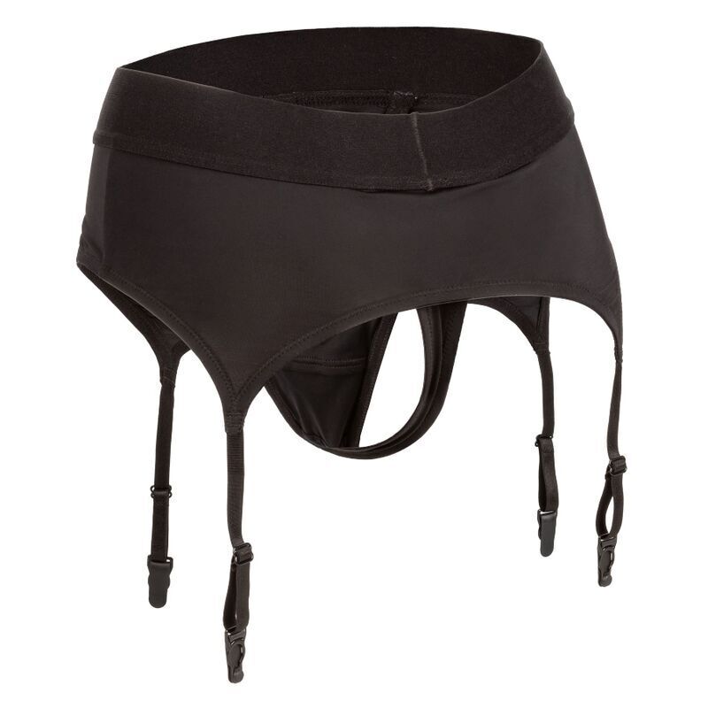 CALEXOTICS - BOUNDLESS THONG WITH GARTER S/M - Amore24