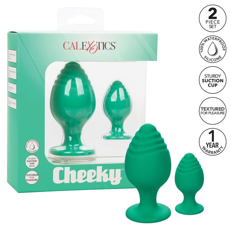 CALEXOTICS - CHEEKY BUTTPLUG GREEN - Amore24