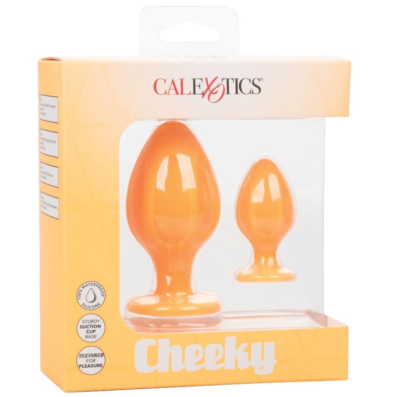 CALEXOTICS - CHEEKY BUTTPLUG ORANGE - Amore24