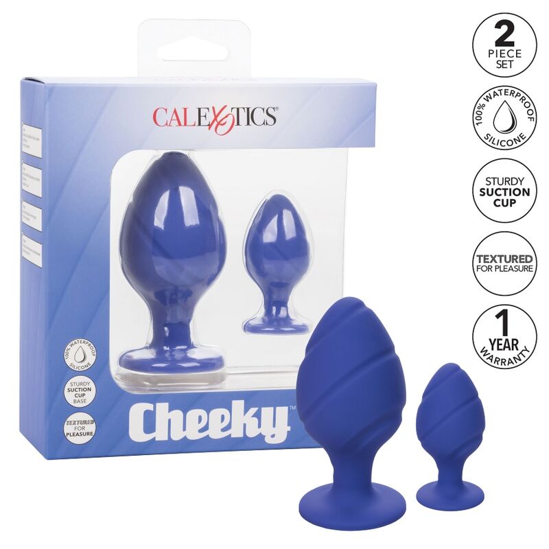 CALEXOTICS - CHEEKY BUTTPLUG PURPLE - Amore24