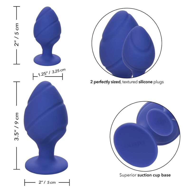 CALEXOTICS - CHEEKY BUTTPLUG PURPLE - Amore24
