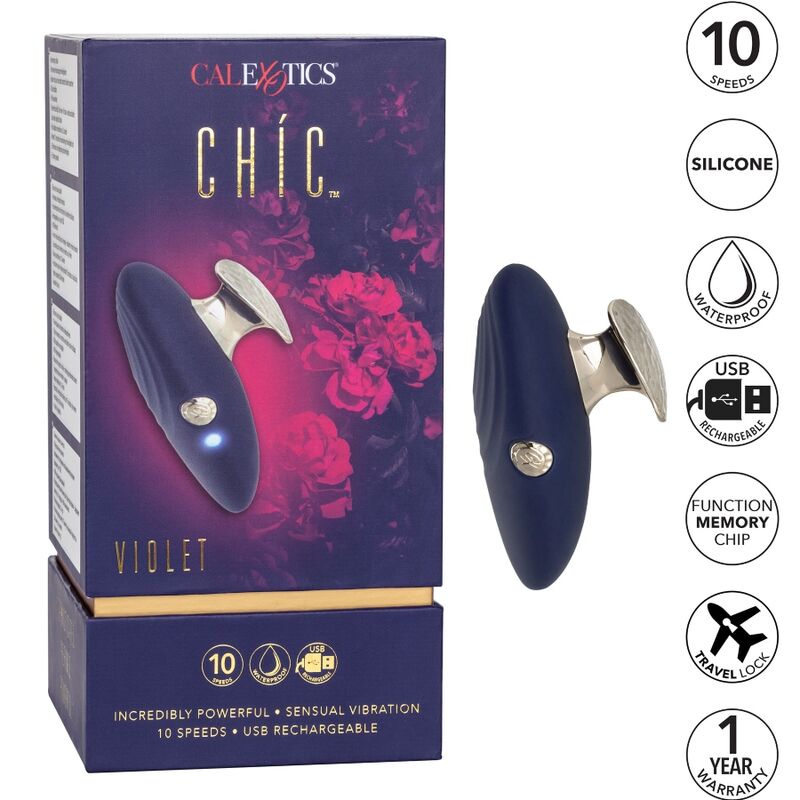 CALEXOTICS - CHIC VIOLET STIMMULATOR 10 SPEEDS - Amore24