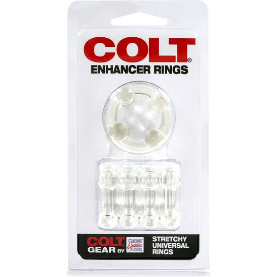 CALEXOTICS - COLT ENHANCER RINGS CLEAR - Amore24