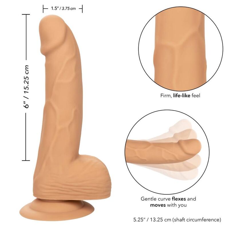 CALEXOTICS - SILICONE STUDS 15.24 CM SKIN - Amore24