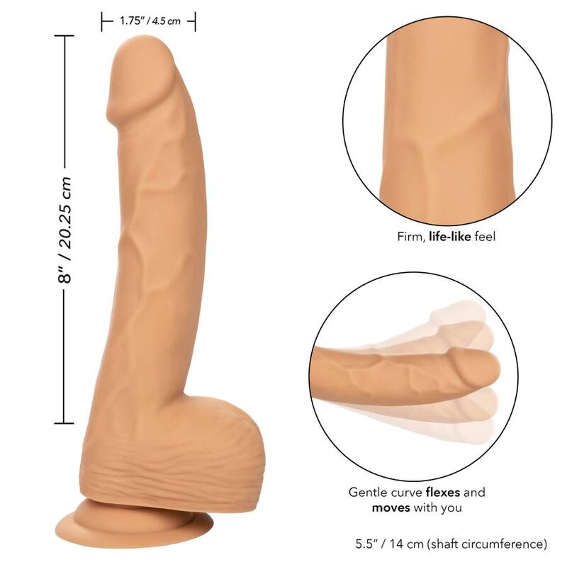 CALEXOTICS - SILICONE STUDS 20.32 CM SKIN - Amore24