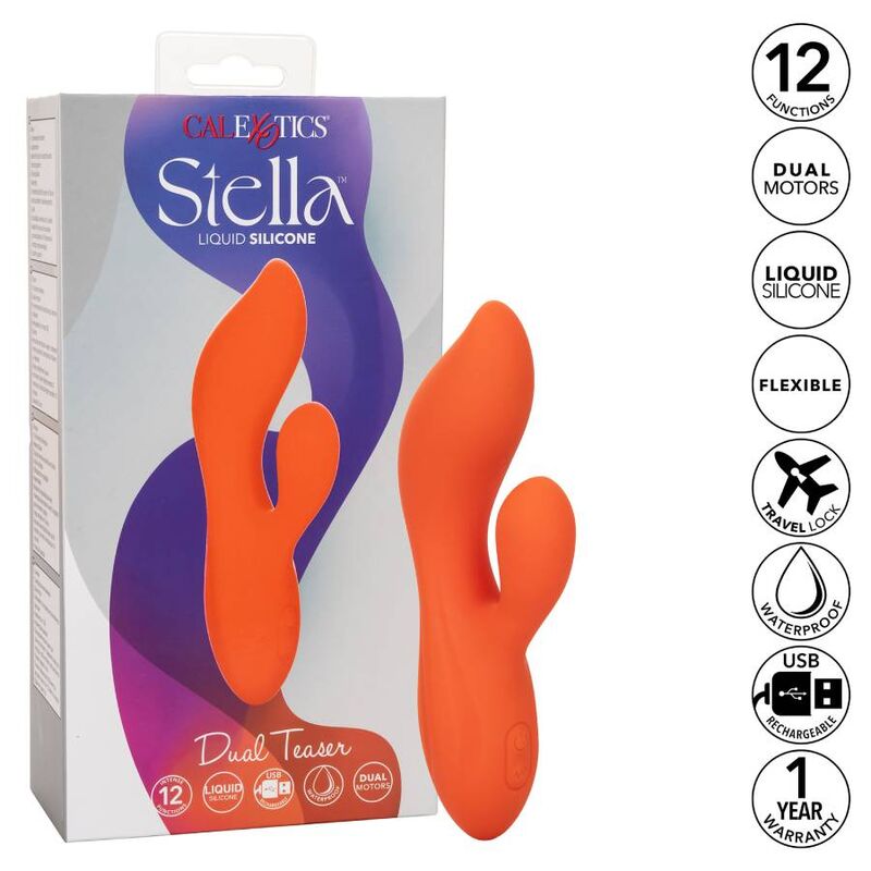CALEXOTICS - STELLA DUAL TEASER ORANGE - Amore24