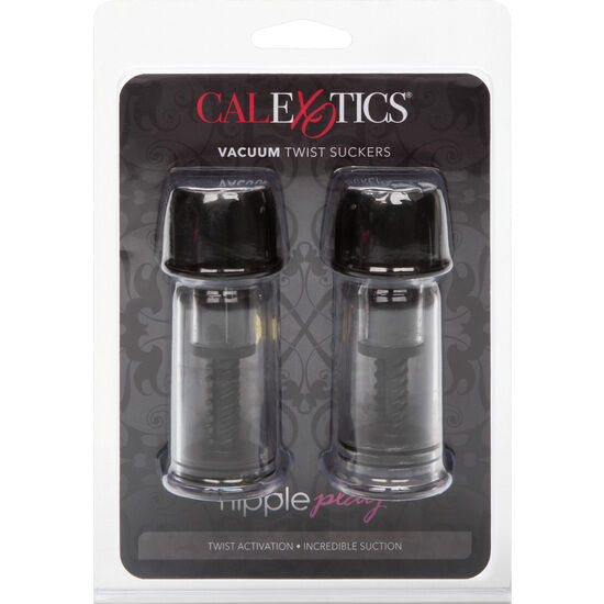 CALEXOTICS - VACUUM TWIST SUCKERS BLACK - Amore24