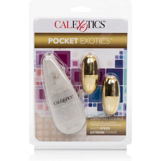 CALEXOTICS - VIBRATING BULLETS GOLD DUO - Amore24