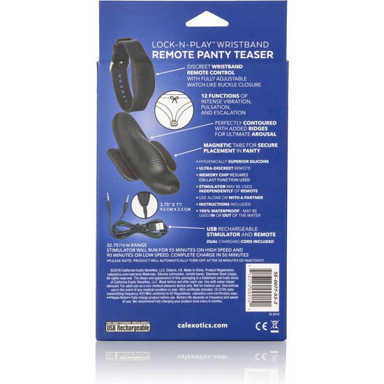 CALEXOTICS - WRISTBAND REMOTE PANTY TEASER - Amore24