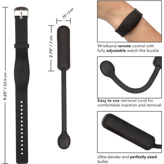 CALEXOTICS - WRISTBAND REMOTE PETITE BULLET - Amore24
