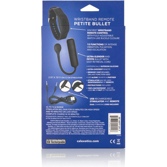 CALEXOTICS - WRISTBAND REMOTE PETITE BULLET - Amore24