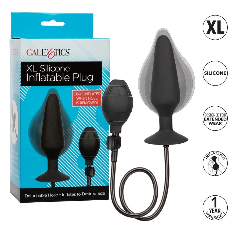 CALEXOTICS - XL SILICONE INFLATABLE PLUG - Amore24