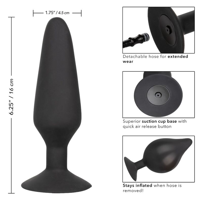 CALEXOTICS - XL SILICONE INFLATABLE PLUG - Amore24