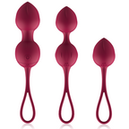 CICI BEAUTY - PREMIUM SILICONE 3 VIBRATING KEGEL BEADS REMOTE CONTROL - Amore24