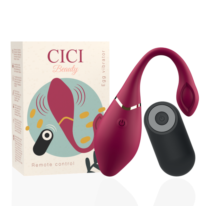 CICI BEAUTY - PREMIUM SILICONE EGG VIBRATOR REMOTE CONTROL - Amore24