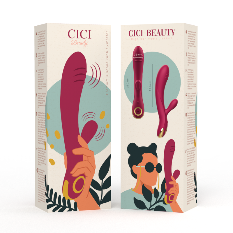 CICI BEAUTY - PREMIUM SILICONE RABBIT VIBRATOR - Amore24