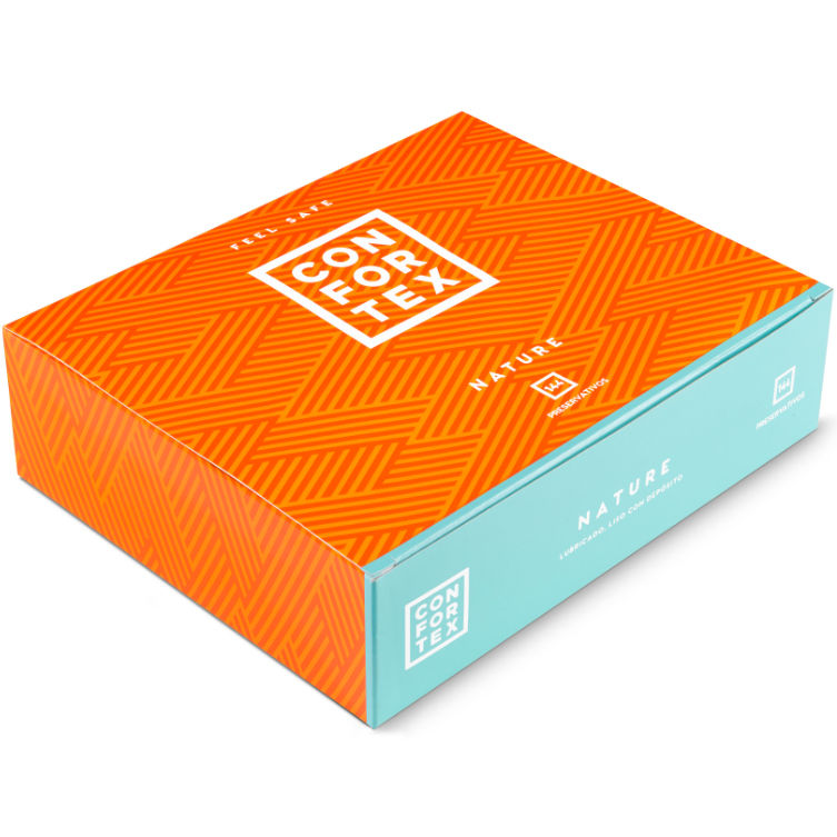 CONFORTEX - CONDOM NATURE BOX 144 UNITS - Amore24