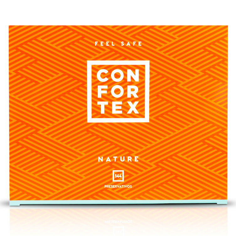 CONFORTEX - CONDOM NATURE BOX 144 UNITS - Amore24