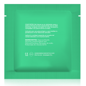 CONFORTEX - LUBRICANT SINGLE DOSE 6ML BOX/BAG 100 UNITS - Amore24
