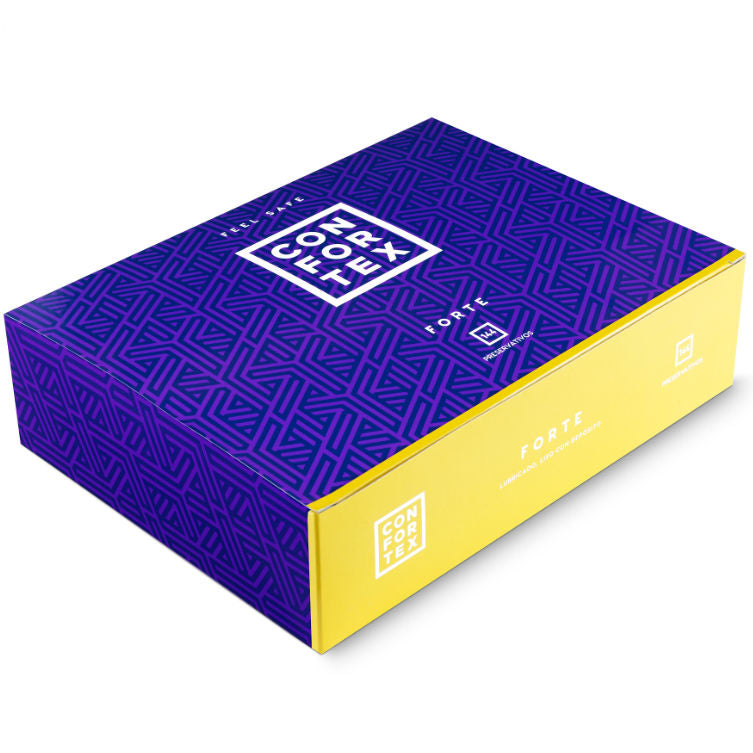 CONFORTEX - NATURE FORTE CONDOMS 144 UNITS - Amore24