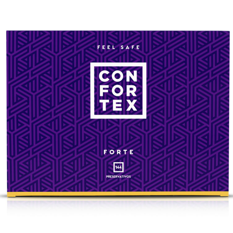 CONFORTEX - NATURE FORTE CONDOMS 144 UNITS - Amore24