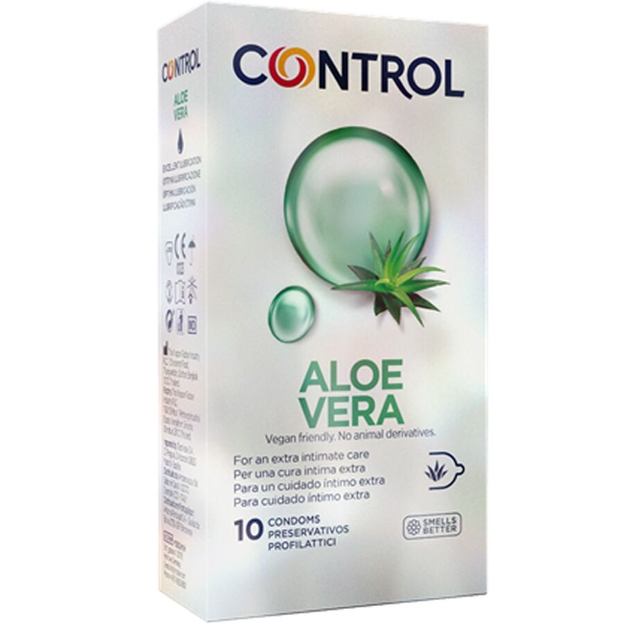 CONTROL - CONDOMS WITH ALOE VERA 10 UNITS - Amore24