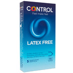 CONTROL - FREE SIN LATEX CONDOMS 5 UNITS - Amore24
