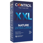 CONTROL - NATURE 2XTRA LARGE XXL CONDOMS - 12 UNITS - Amore24
