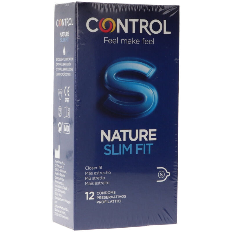 CONTROL - NATURE SLIM FIT 12 UNITS - Amore24