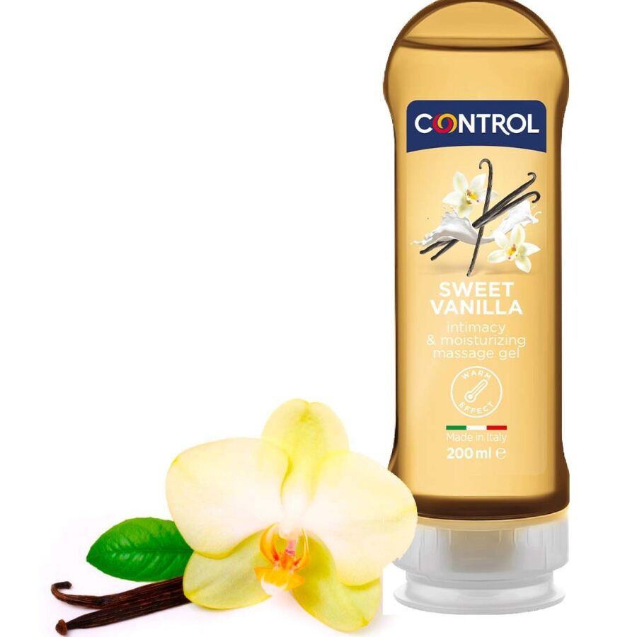 CONTROL - 2 EN 1 MASSAGE & PLEASURE MADAGASCAR SWEETNESS 200 ML - Amore24