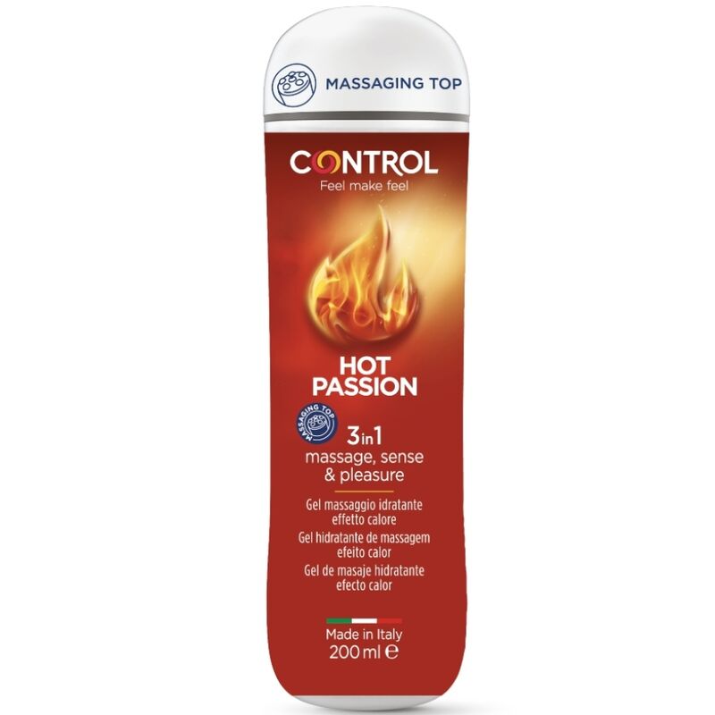 CONTROL - HOT PASSION 3 IN 1 GEL 200 ML - Amore24