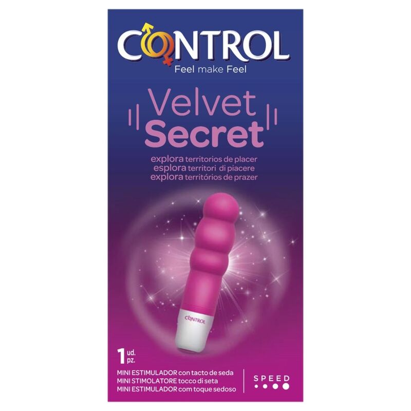CONTROL - VELVET SECRET MINI STIMULATOR - Amore24