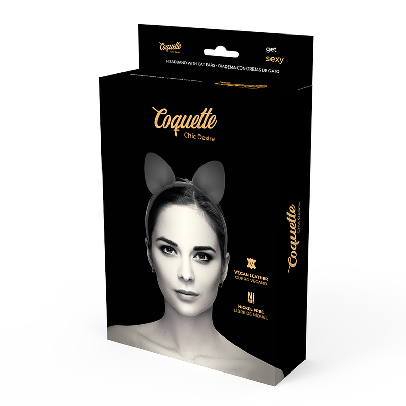 COQUETTE CHIC DESIRE - HEADBAND WITH CAT EARS - Amore24