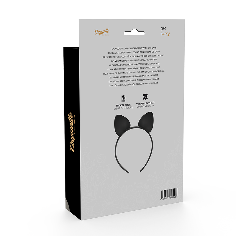 COQUETTE CHIC DESIRE - HEADBAND WITH CAT EARS - Amore24
