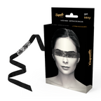 COQUETTE CHIC DESIRE - LACE MASK BLACK - Amore24