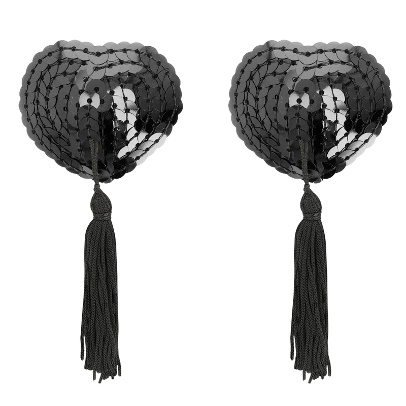 COQUETTE CHIC DESIRE - NIPPLE COVERS BLACK - Amore24